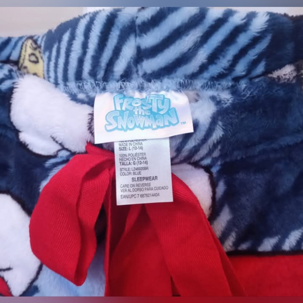 NWT Women's Frosty The Snowman Fleece Pajama Pants Large - Picture 4 of 6
